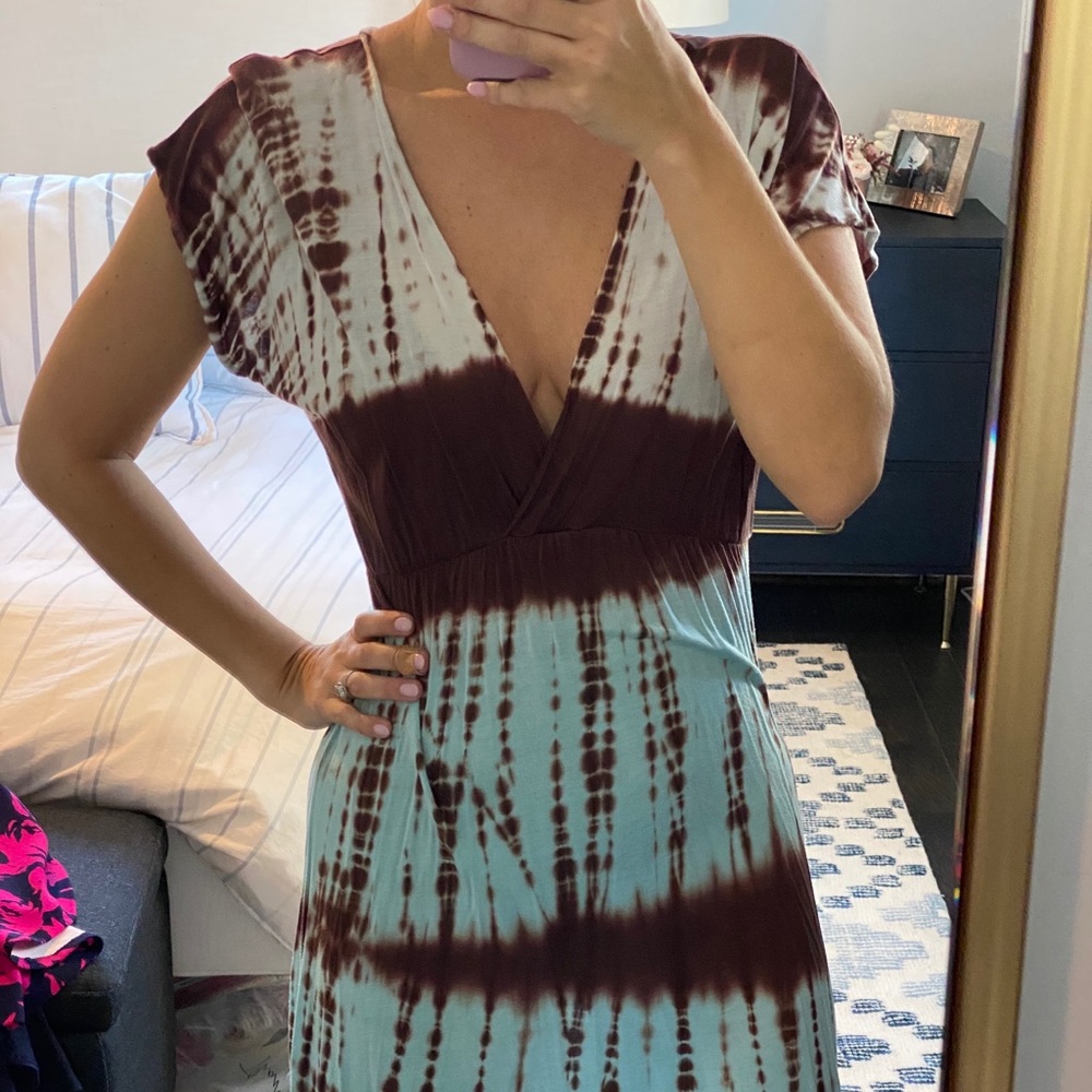 Tie-dye Swim Cover up dress - Picture 5 of 5